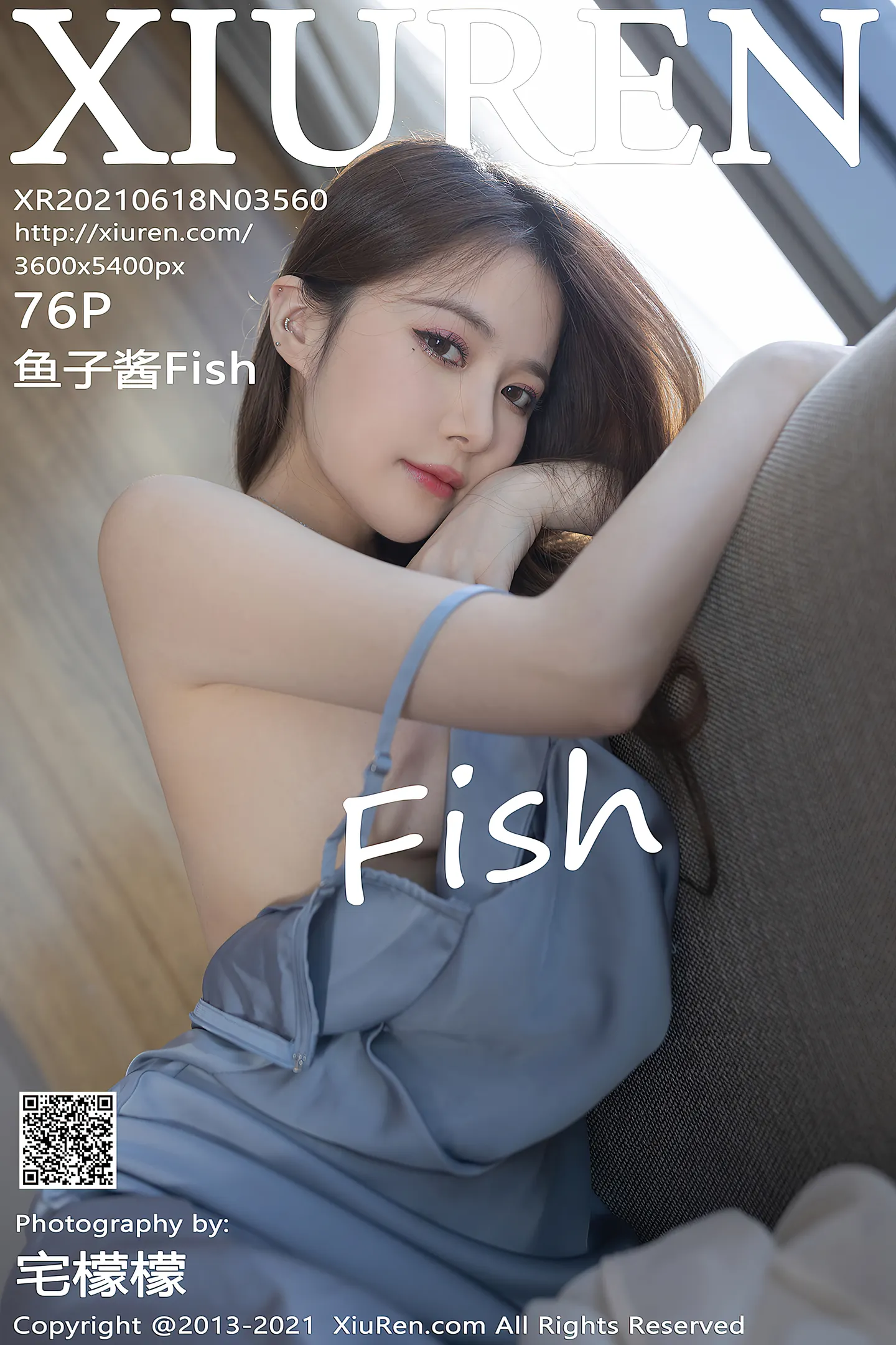 [XiuRen秀人网]VOL.3560 嫩模鱼子酱Fish鱼鱼的礼物主题私房真空白衬衣惹火诱惑写真76P-秀人网官方网站